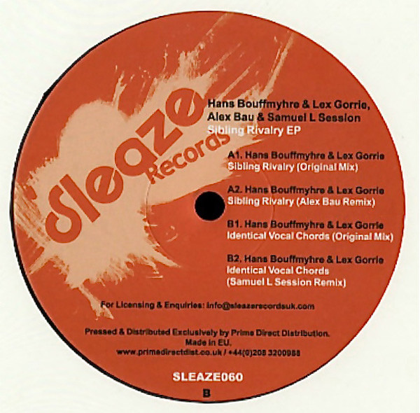Hans Bouffmyhre - Sibling Rivalry EP - Vinyl Record 12" image 1