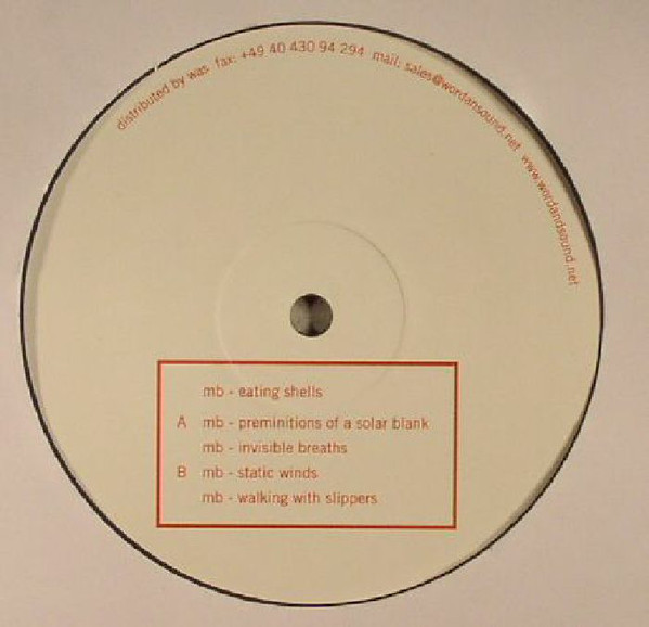 Marco Bernardi - Eating Shells - Vinyl Record 12" image 1