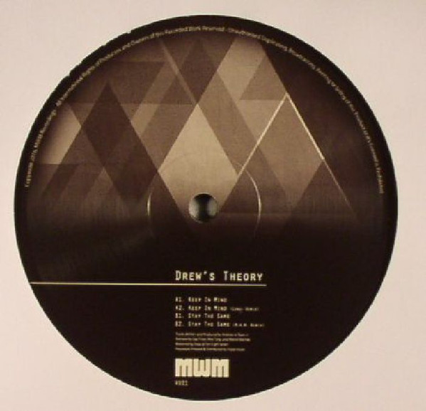 Drew's Theory - Keep In Mind / Stay The Same - Vinyl Record 12" image 1