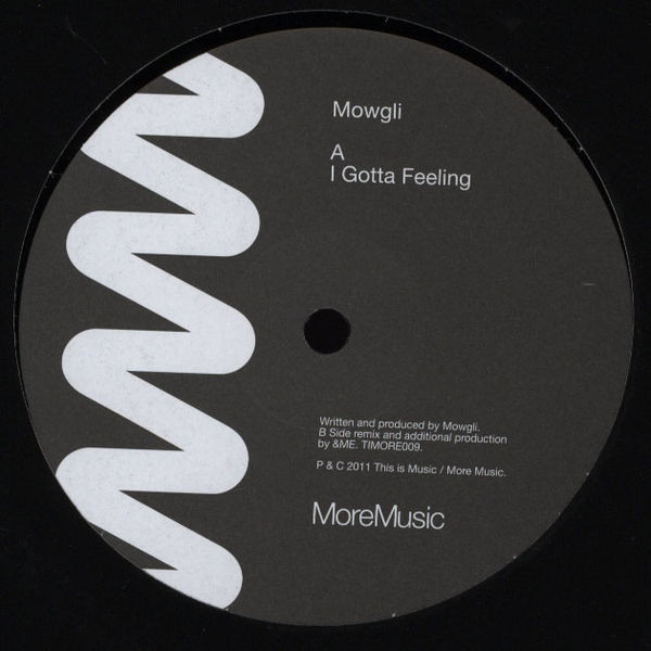 Mowgli - I Gotta Feeling - Vinyl Record 12" image 1