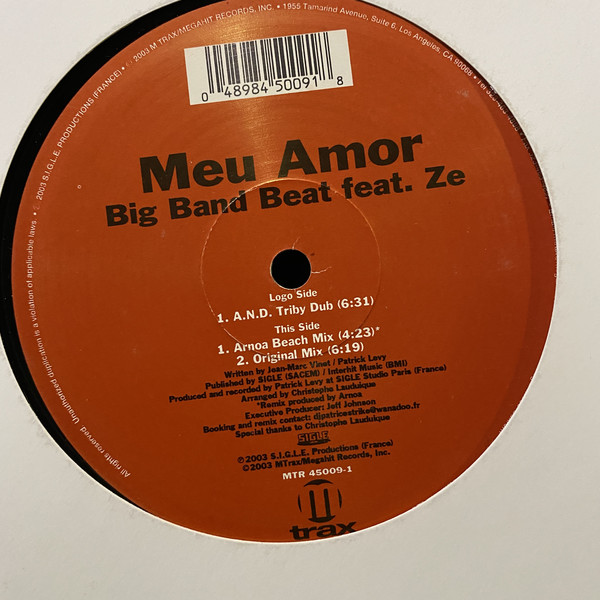 Big Band Beat - Meu Amor - Vinyl Record 12" image 1