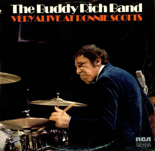 Buddy Rich Band - Very Alive At Ronnie Scotts - Used Vinyl Record image 1