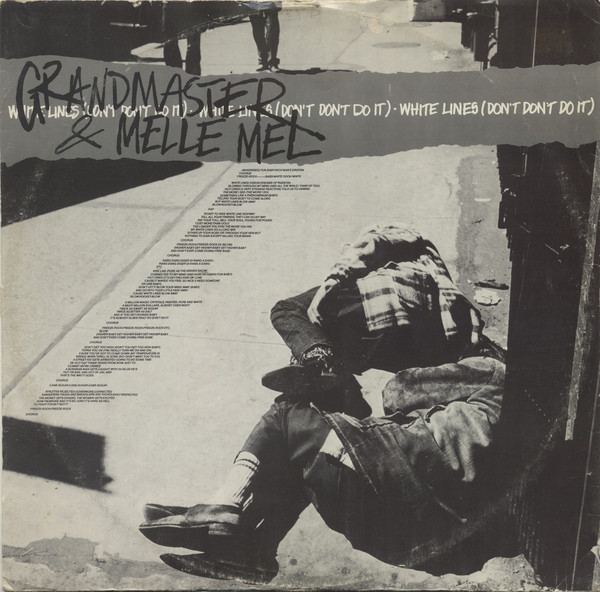 Grandmaster Flash & - White Lines (Don't Don't Do It) - Used Vinyl Re image 1