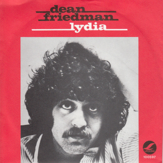 Dean Friedman - Lydia - Used Vinyl Record 7" image 1