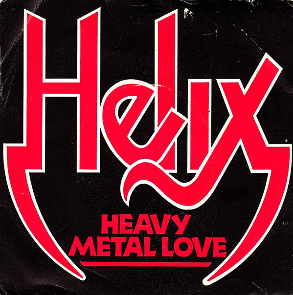 Helix - Heavy Metal Love - Used Vinyl Record 7" image 1