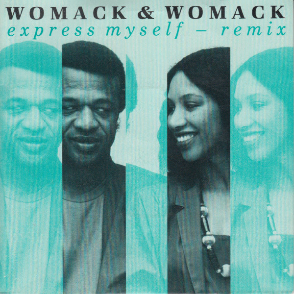 Womack & Womack - Express Myself (Remix) - Used Vinyl Record 7" image 1
