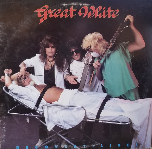 Great White - Recovery: Live! - Used Vinyl Record image 1