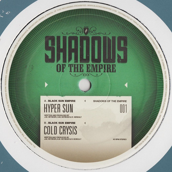 Black Sun Empire - Hyper Sun / Cold Crysis - Vinyl Record 12" image 1