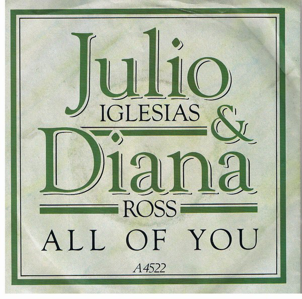 Julio Iglesias - All Of You - Used Vinyl Record 7" image 1