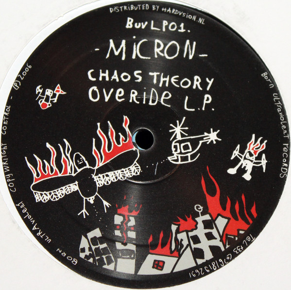 Micron - Chaos Theory Overide LP - Vinyl Record 12" image 1