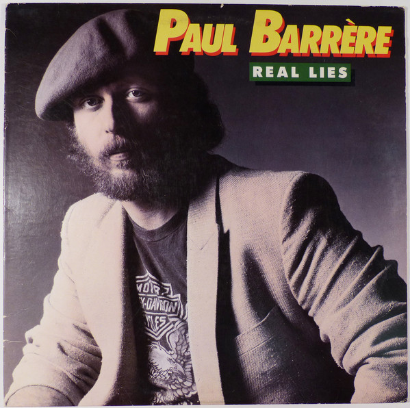 Paul Barrere - Real Lies - Used Vinyl Record image 1