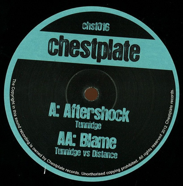 Tunnidge - Aftershock / Blame - Vinyl Record 12" image 1