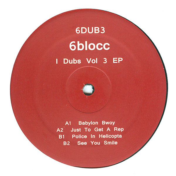 6Blocc - I Dubs Vol 3 EP - Vinyl Record 12" image 1