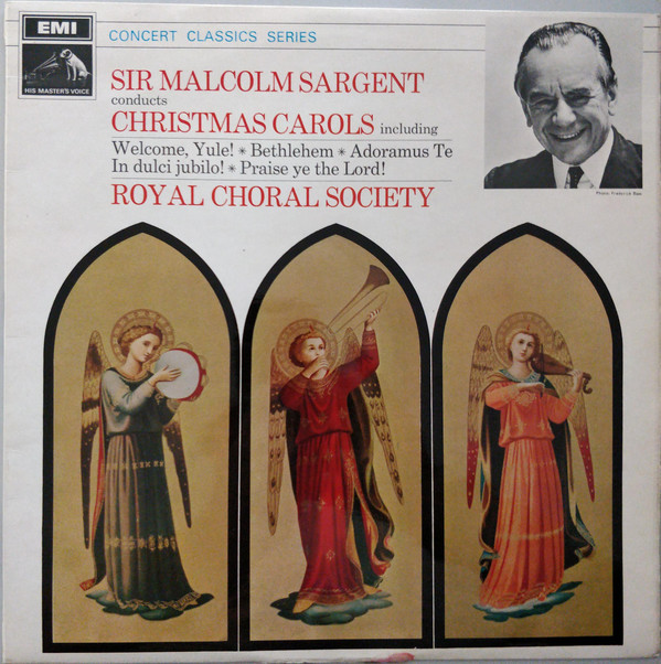 Sir Malcolm Sargent - Christmas Carols - Used Vinyl Record image 1