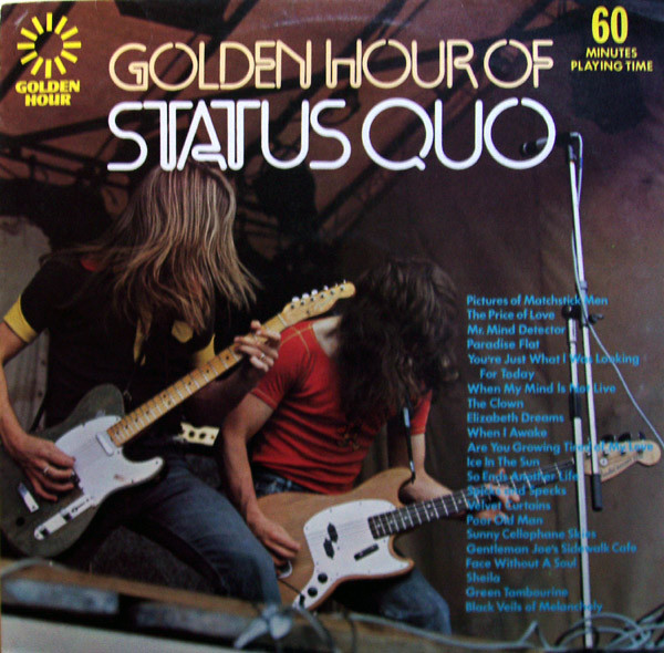 Status Quo - Golden Hour Of - Used Vinyl Record image 1