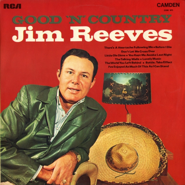 Jim Reeves - Good 'N' Country - Used Vinyl Record image 1