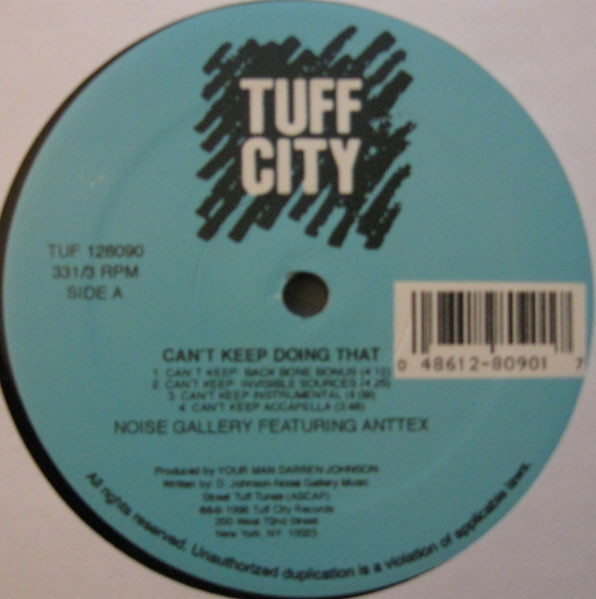 Noise Gallery - Can't Keep Doin' That / What Now - Vinyl Record 12" image 1