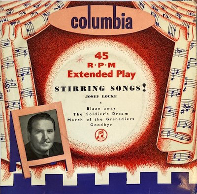 Josef Locke - Stirring Songs! - Used Vinyl Record 7" image 1