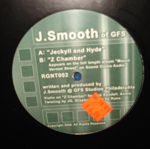J Smooth - Jeckyll and Hyde / Z Chamber - Vinyl Record 12" image 1