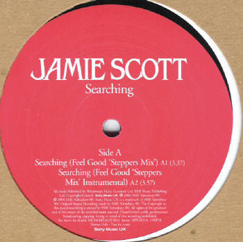 Jamie Scott - Searching - Used Vinyl Record 12" image 1