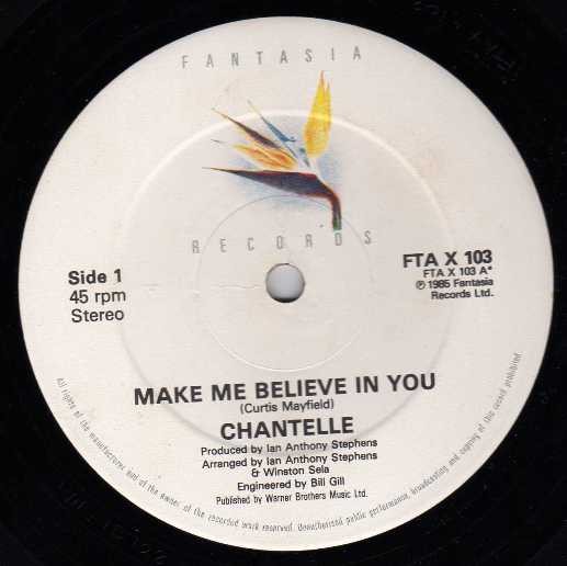 Chantelle - Make Me Believe In You - Used Vinyl Record 12" image 1