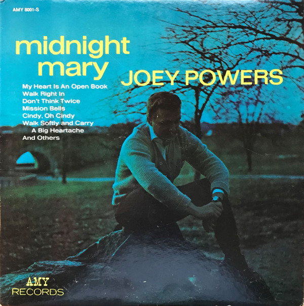 Joey Powers - Midnight Mary - Used Vinyl Record image 1