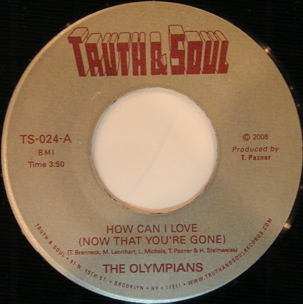 Olympians - How Can I Love (Now That You're Gone) - Vinyl Record 7" image 1