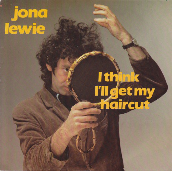 Jona Lewie - I Think I'll Get My Hair Cut - Used Vinyl Record 7 image 1