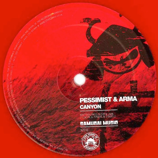 Pessimist - Canyon / Canyon (Cern Remix) - Vinyl Record 12" image 1