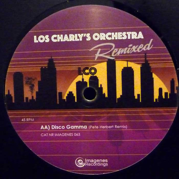 Los Charly's Orchest - Remixed - Vinyl Record 10" image 1