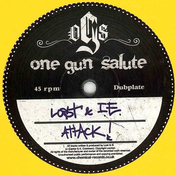 Lost - Attack! / Levitate - Vinyl Record 12" image 1