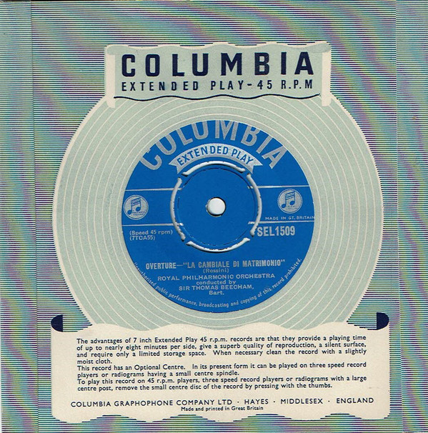 Royal Philharmonic O - Overture - "La Cambiale Di Matrimonio" - Used image 1