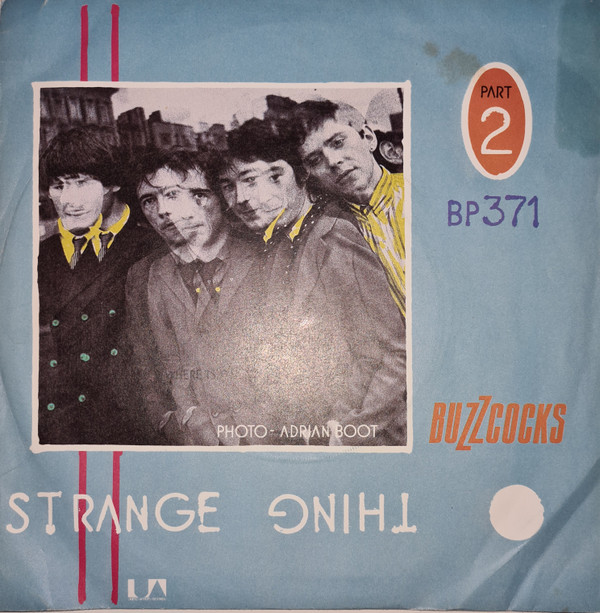 Buzzcocks - Strange Thing - Used Vinyl Record 7" image 1