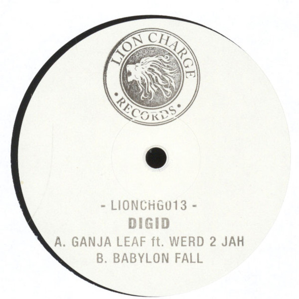 Digid - Ganja Leaf / Babylon Fall - Vinyl Record 12" image 1