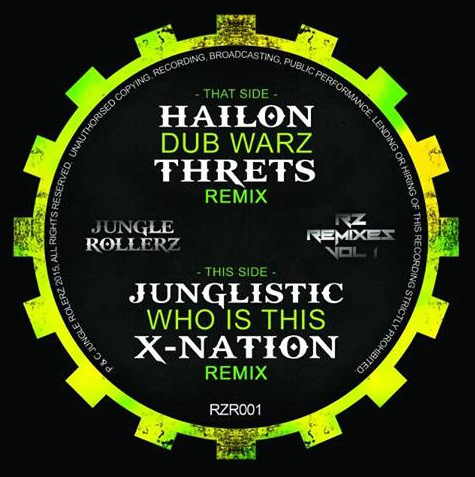 Hailon - RZ Remixes Vol 1 - Vinyl Record 12" image 1