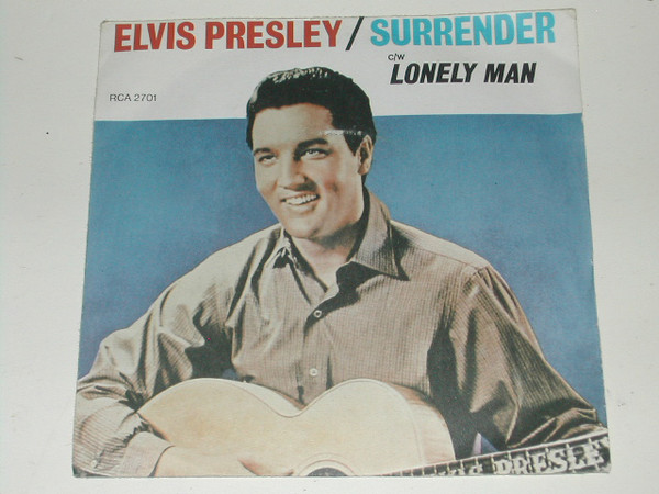 Elvis Presley - Surrender (Torna A Surriento) - Used Vinyl Record 7" image 1