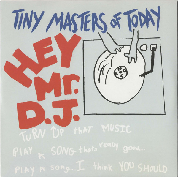 Tiny Masters Of Toda - Hey Mr. DJ - Used Vinyl Record 7" image 1