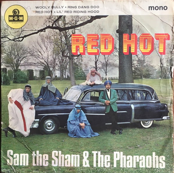 Sam The Sham & The P - Red Hot - Used Vinyl Record 7" image 1