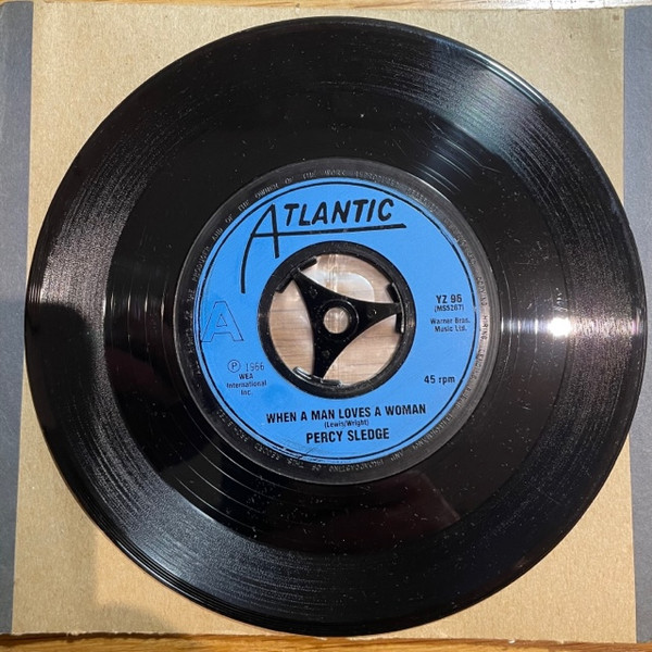 Percy Sledge - When A Man Loves A Woman - Used Vinyl Record 7" image 1