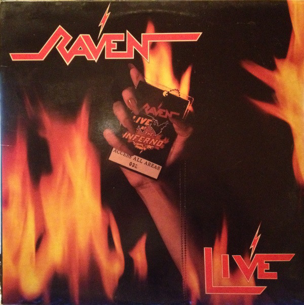 Raven - Live At The Inferno - Used Vinyl Record image 1
