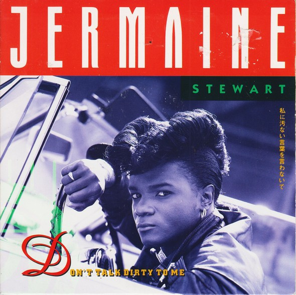 Jermaine Stewart - Don't Talk Dirty To Me - Used Vinyl Record 7" image 1
