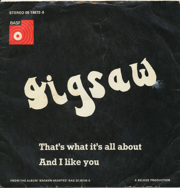 Jigsaw - That's What It's All About - Used Vinyl Record 7" image 1