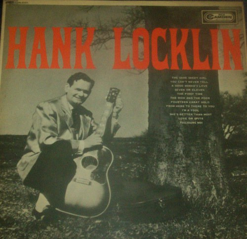 Hank Locklin - Used Vinyl Record image 1