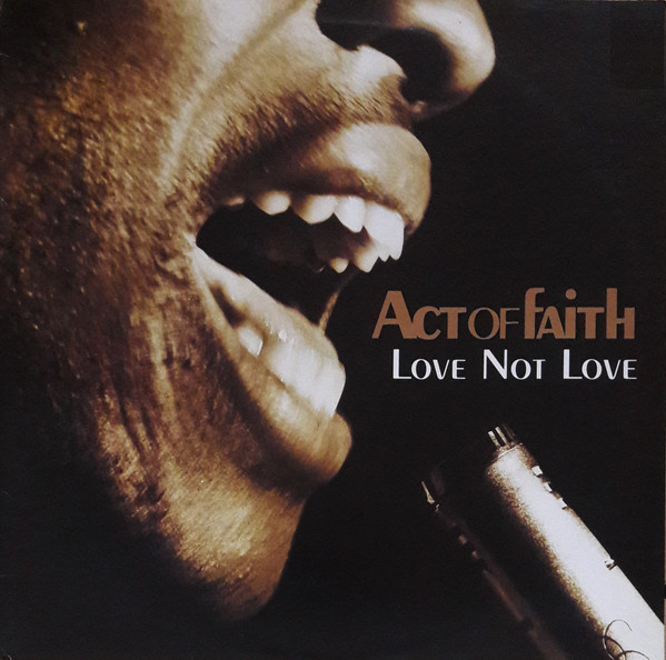 Act Of Faith - Love Not Love - Used Vinyl Record 12" image 1