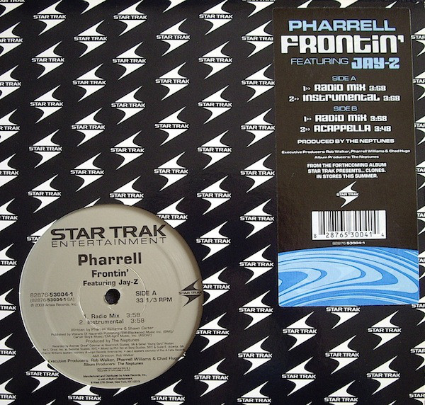 Pharrell Williams - Frontin' - Vinyl Record 12" image 1