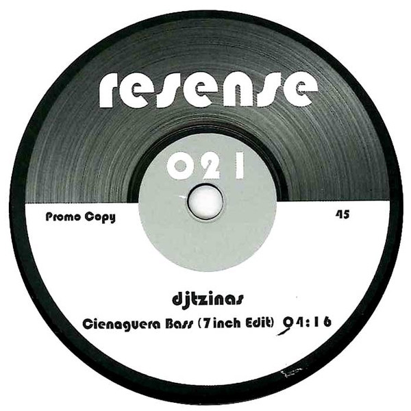 Djtzinas - Cienaguera Bass / Carmen - Vinyl Record 7" image 1