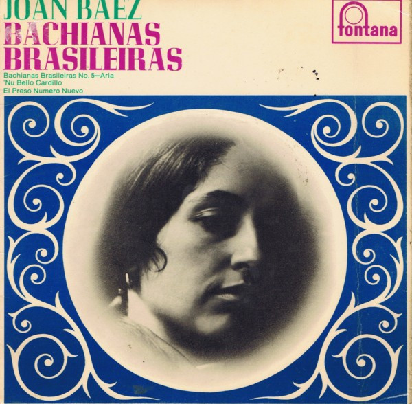 Joan Baez - Bachianas Brasileiras - Used Vinyl Record 7" image 1