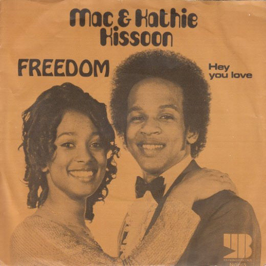 Mac And Katie Kissoo - Freedom - Used Vinyl Record 7" image 1