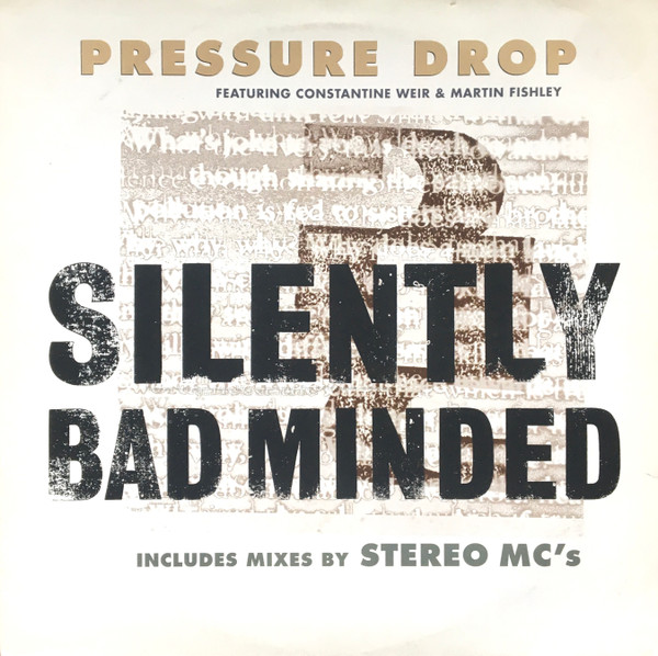 Pressure Drop - Silently Bad Minded - Used Vinyl Record 12" image 1
