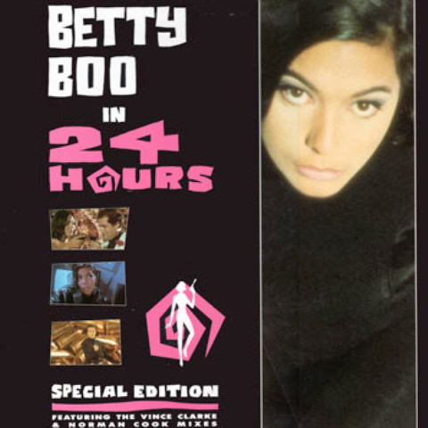Betty Boo - 24 Hours (The Remixes) - Used Vinyl Record 12" image 1